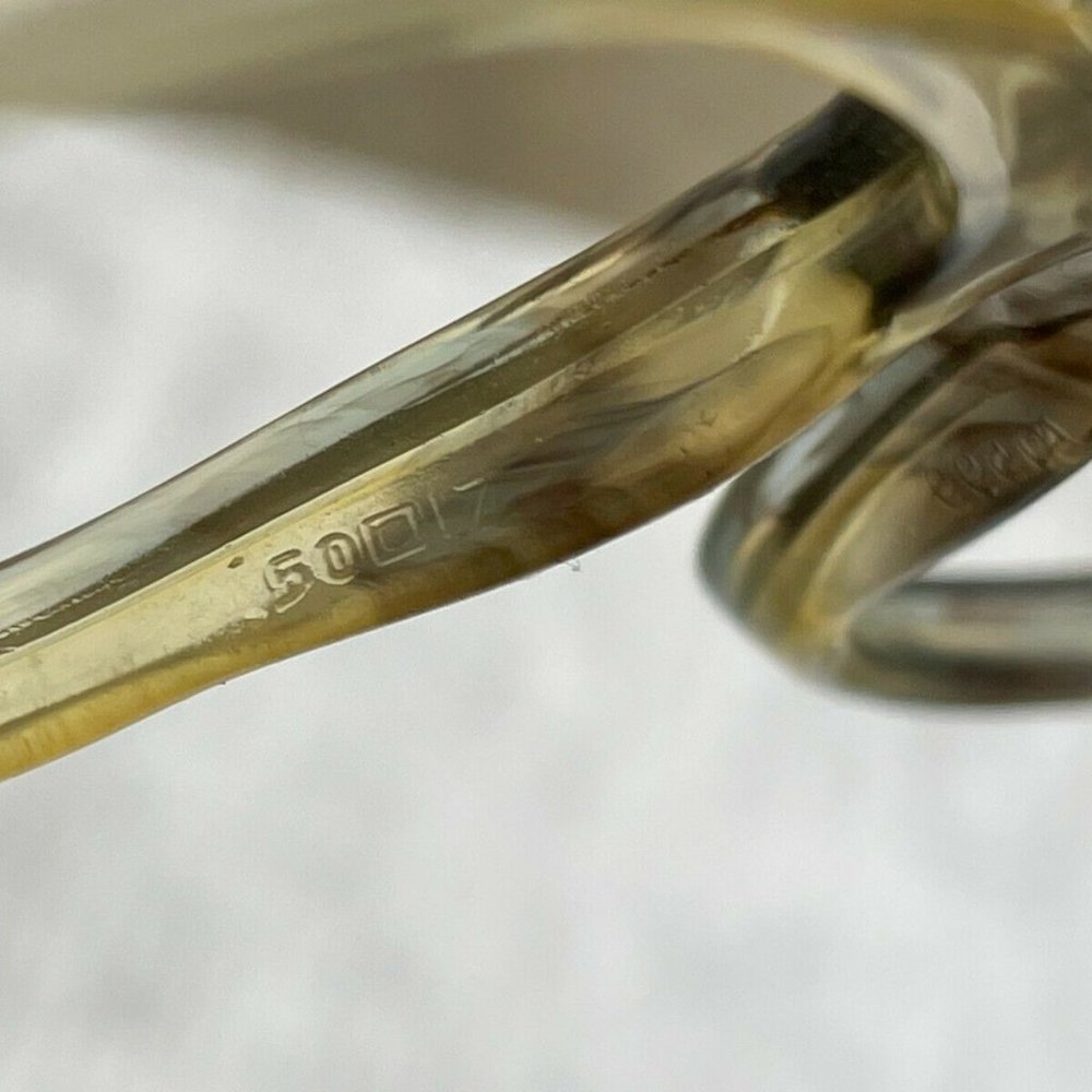 AO American Optical EyeglassesSunglasses Frame Vintage Glasses 50[]17 Unisex - Picture 12 of 12